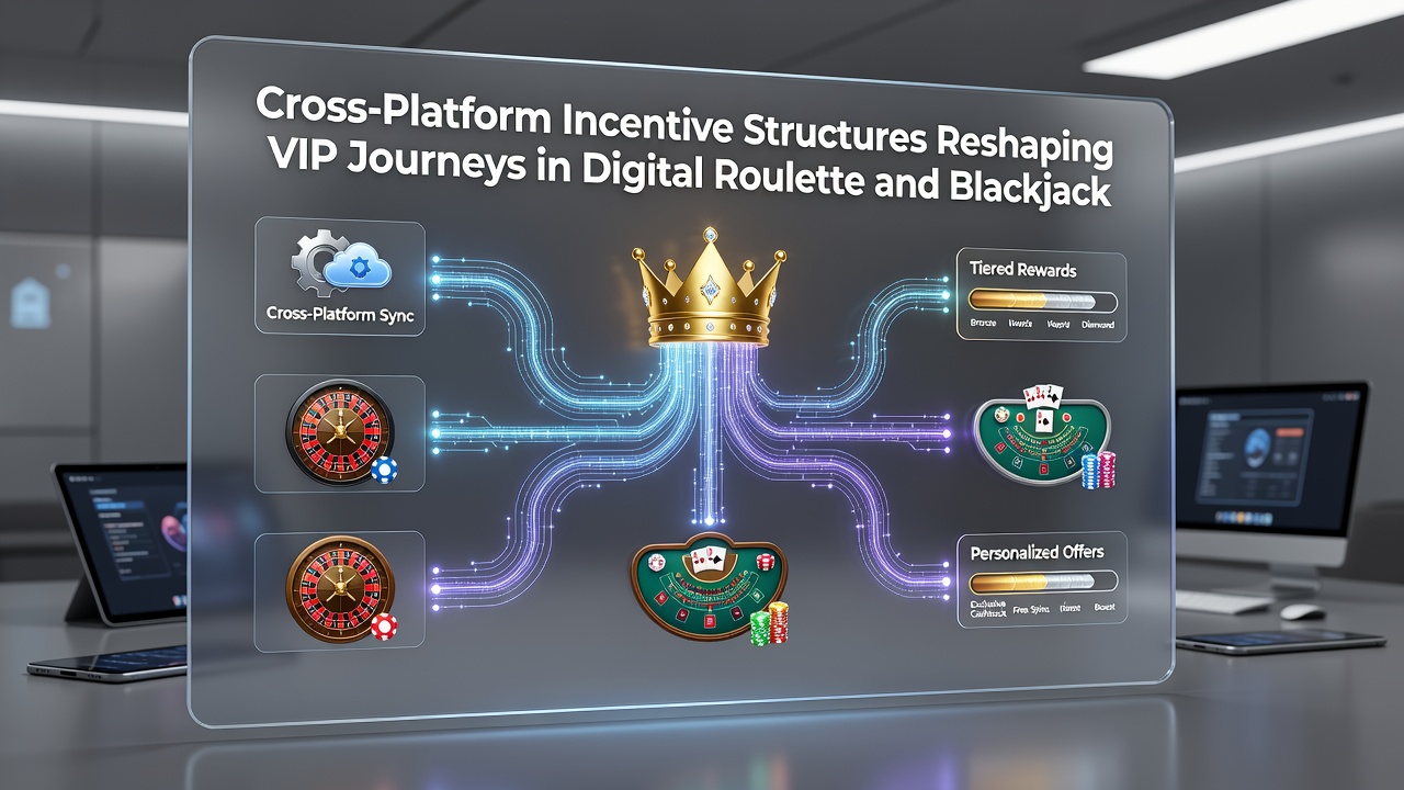 VIP progression through linked roulette and blackjack rewards on digital platforms